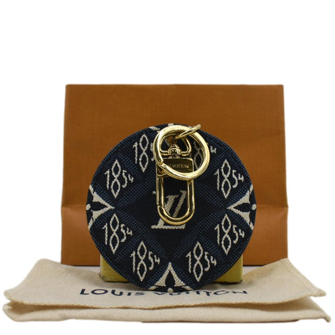 LOUIS VUITTON Since 1854 Bag Charm Navy Blue