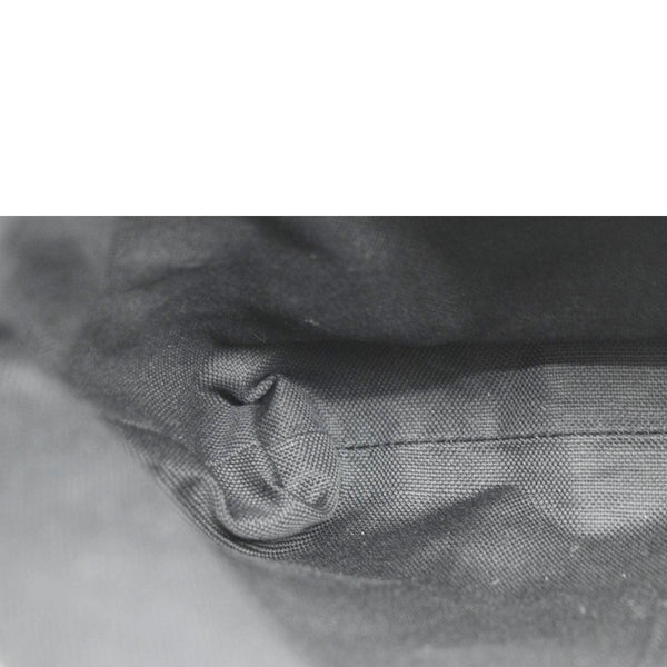 GUCCI East West GG Supreme Web Messenger Bag Black 474139