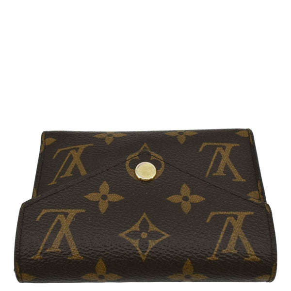 LOUIS VUITTON Victorine Monogram Canvas Wallet Brown