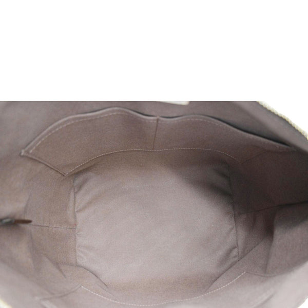 LOUIS VUITTON Palermo PM Monogram Canvas Shoulder Bag Brown