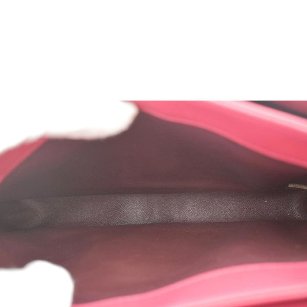 CHANEL Trendy CC Top Handle Flap Quilted Leather Shoulder Bag Hot Pink