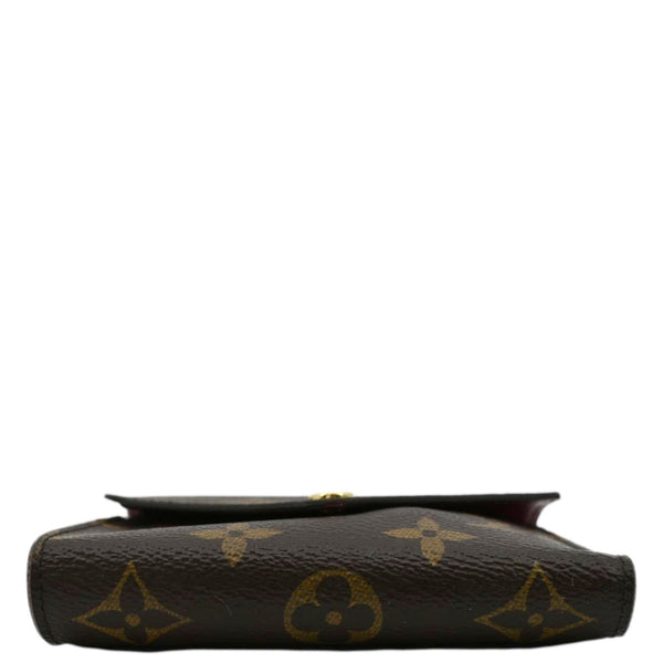 LOUIS VUITTON Victorine Monogram Canvas Wallet Brown