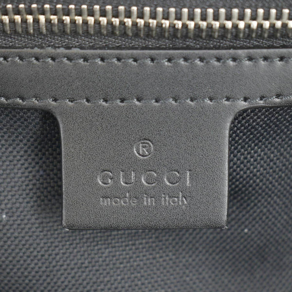 GUCCI Carry-on GG Supreme Canvas Duffle Bag Black 478323