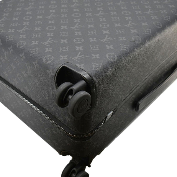 LOUIS VUITTON Horizon 70 Monogram Eclipse Canvas Rolling Suitcase Black