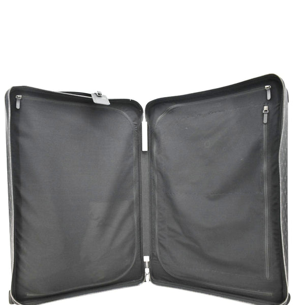 LOUIS VUITTON Horizon 70 Monogram Eclipse Canvas Rolling Suitcase Black