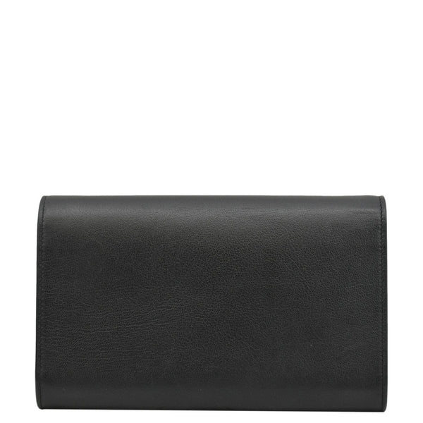 YVES SAINT LAURENT Belle De Jour Chain Leather Crossbody Bag Black