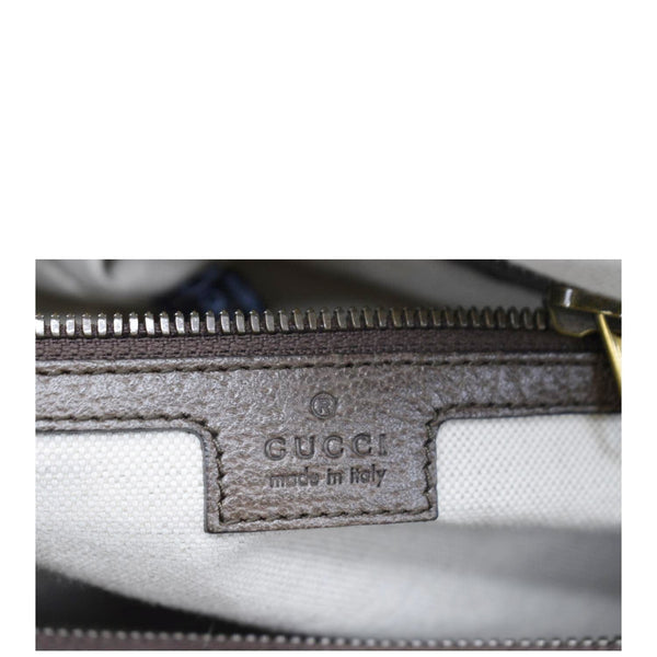 GUCCI Savoy Large GG Supreme Canvas Duffle Bag Beige 724612