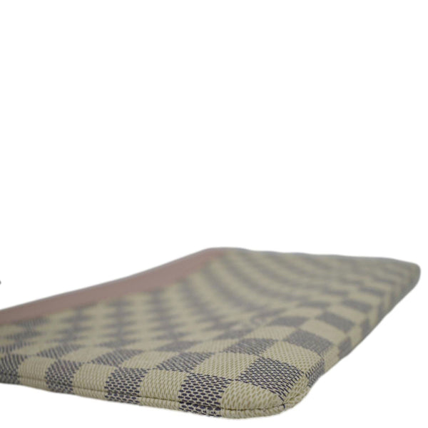 LOUIS VUITTON Daily Damier Azur Pouch Rose Ballerine Pink