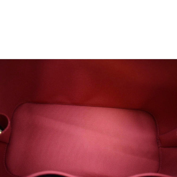 LOUIS VUITTON Alma PM Damier Ebene Satchel Bag Brown