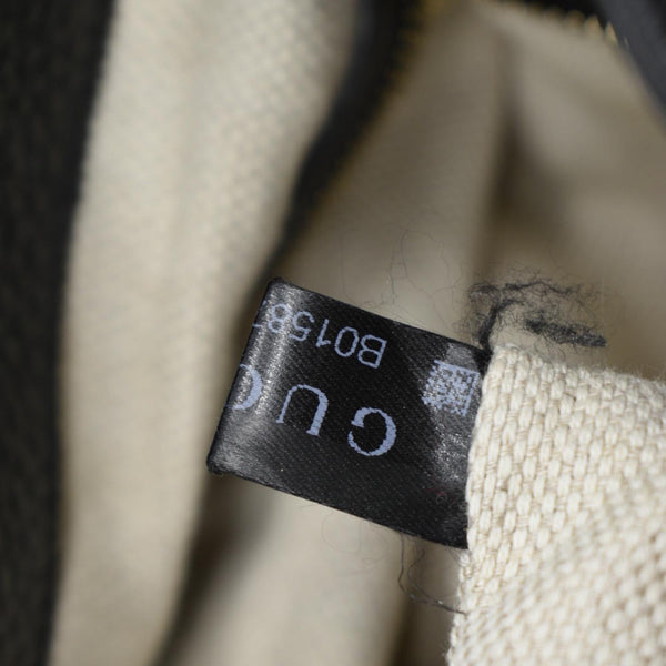 Gucci Soho Medium Pebbled Leather Shoulder Bag Black 308982