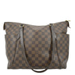 LOUIS VUITTON Totally MM Damier Ebene Shoulder Bag Brown