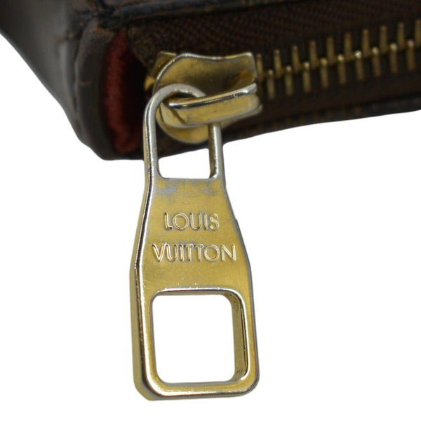 LOUIS VUITTON Totally MM Damier Ebene Shoulder Bag Brown