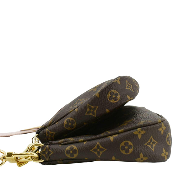 LOUIS VUITTON Multi Pochette Accessoires Monogram Canvas Crossbody Bag Brown