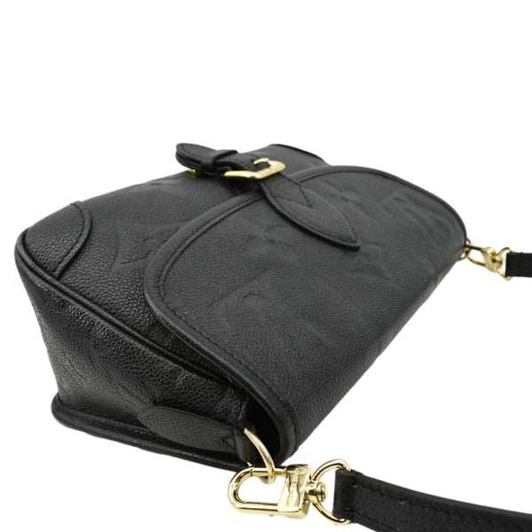 LOUIS VUITTON  Diane Empreinte Leather Crossbody Bag Black