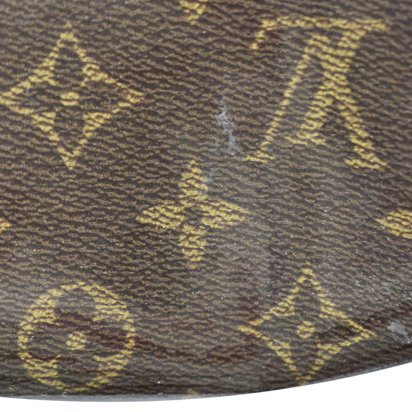 LOUIS VUITTON Keepall 50 Bandouliere Monogram Glaze Canvas Travel Bag Brown