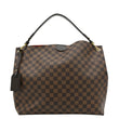 LOUIS VUITTON Graceful MM Damier Ebene Shoulder Bag Brown