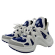 LOUIS VUITTON Archlight Sneakers White/Navy Blue Size 38 with full view