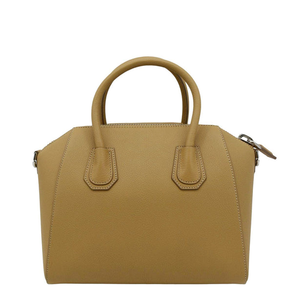GIVENCHY Antigona Small Leather Shoulder Bag Beige