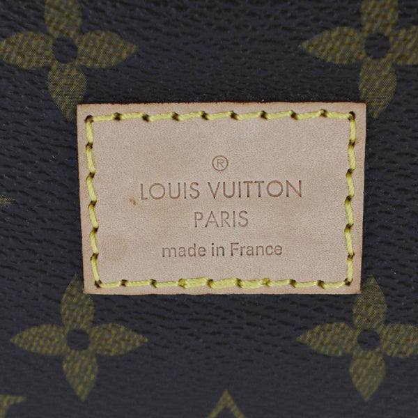 LOUIS VUITTON Saumur 30 Monogram Canvas Crossbody Bag Brown