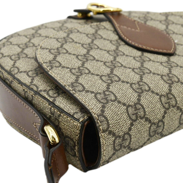 GUCCI Ophidia Small GG Canvas Messenger Bag Beige 432150