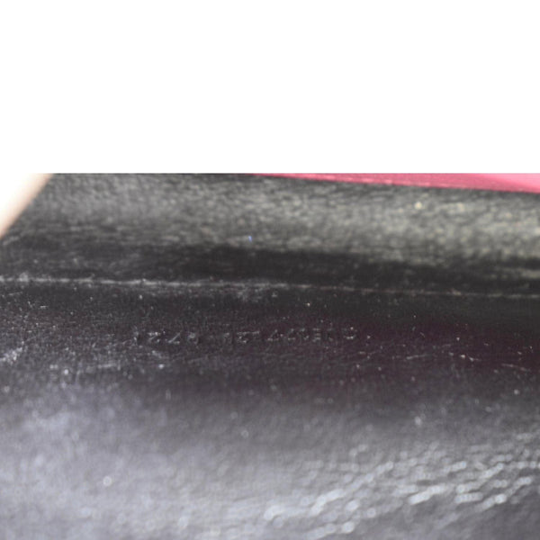 YVES SAINT LAURENT Cassandre Matelasse Chain Wallet Crossbody Bag Fuchsia