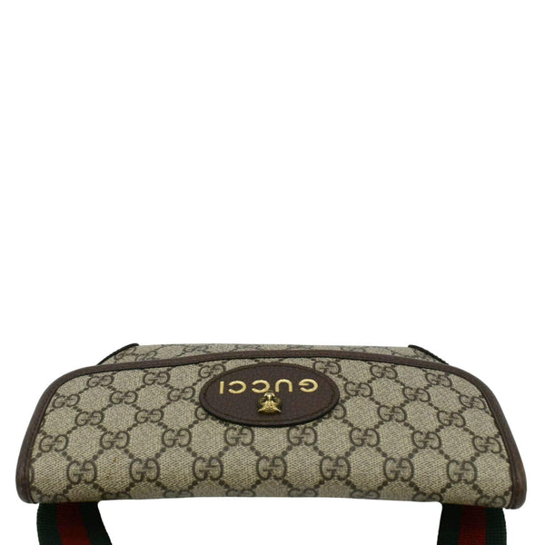 GUCCI Neo Vintage GG Monogram Canvas Belt Bag Beige 493930