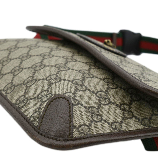 GUCCI Neo Vintage GG Monogram Canvas Belt Bag Beige 493930