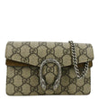 GUCCI Dionysus Super Mini GG Supreme Canvas Crossbody Bag Taupe 476432
