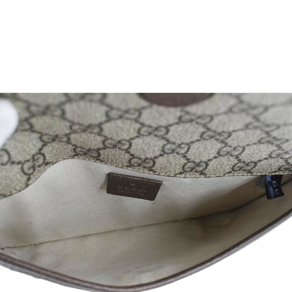 GUCCI Neo Vintage GG Monogram Canvas Belt Bag Beige 493930