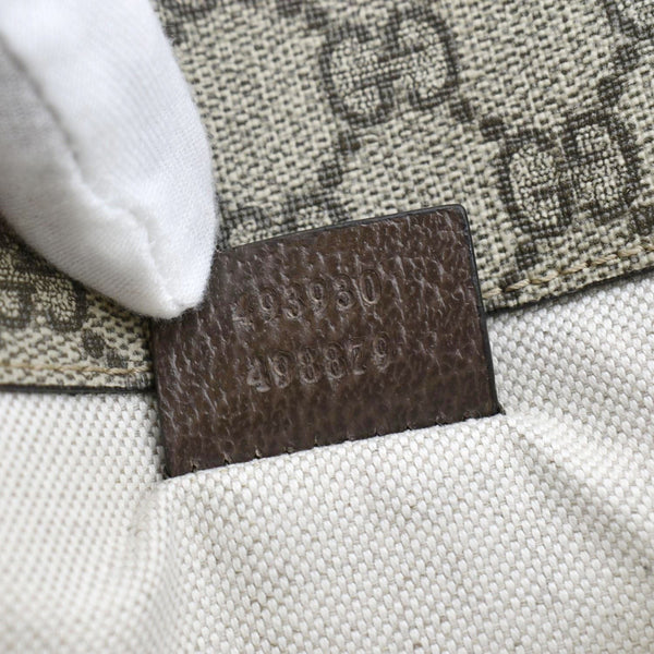 GUCCI Neo Vintage GG Monogram Canvas Belt Bag Beige 493930