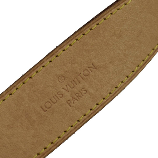 LOUIS VUITTON Graceful MM Damier Azur Shoulder Bag White