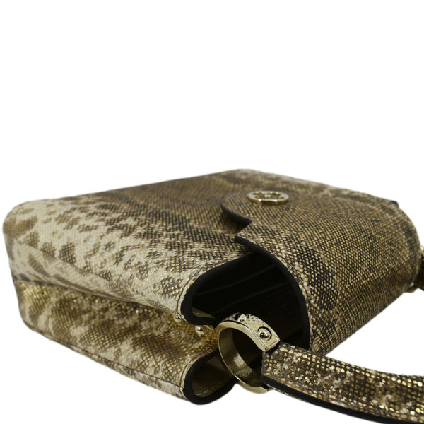 LOUIS VUITTON Capucines Mini Karung Skin Leather Shoulder Bag Full Moon