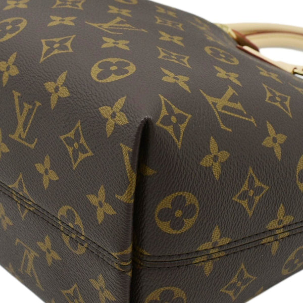 LOUIS VUITTON Boetie MM Monogram Canvas Shoulder Bag Brown