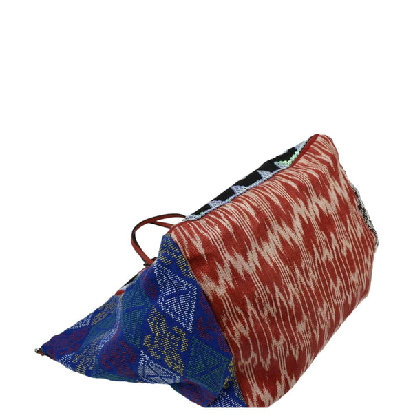 CHRISTIAN LOUBOUTIN Manila Caba Embroidered Jacquard Tote Bag MultIcolor