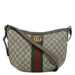 GUCCI Ophidia GG Supreme Canvas Shoulder Bag Beige 598125
