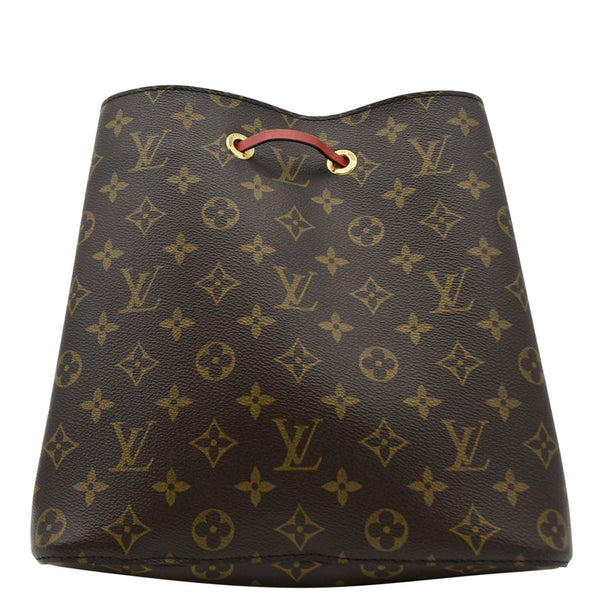 LOUIS VUITTON Neonoe Monogram Canvas Shoulder Bag Poppy