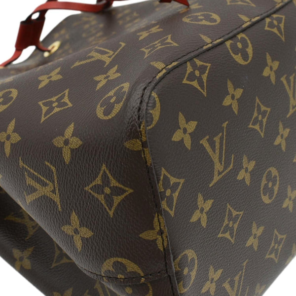 LOUIS VUITTON Neonoe Monogram Canvas Shoulder Bag Poppy