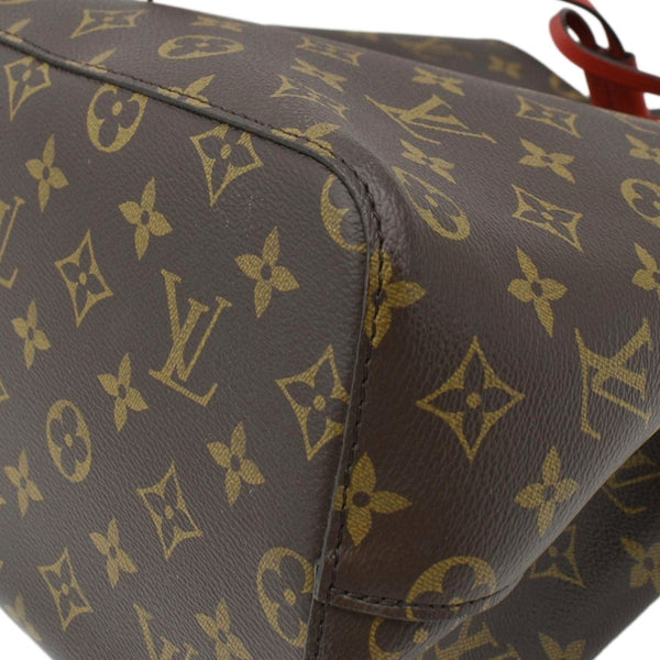 LOUIS VUITTON Neonoe Monogram Canvas Shoulder Bag Poppy