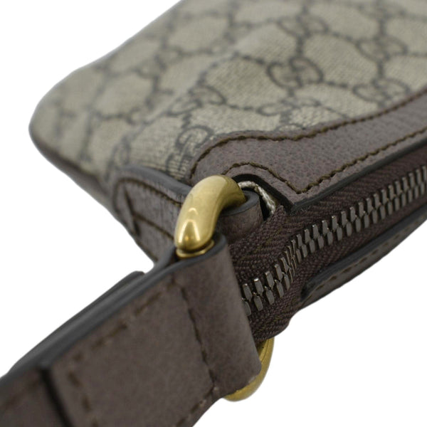 GUCCI Ophidia GG Supreme Canvas Shoulder Bag Beige 598125