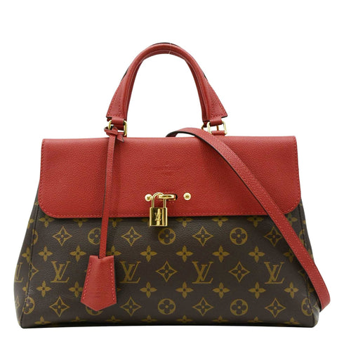LOUIS VUITTON Venus Monogram Canvas 2way Shoulder Bag Cherry