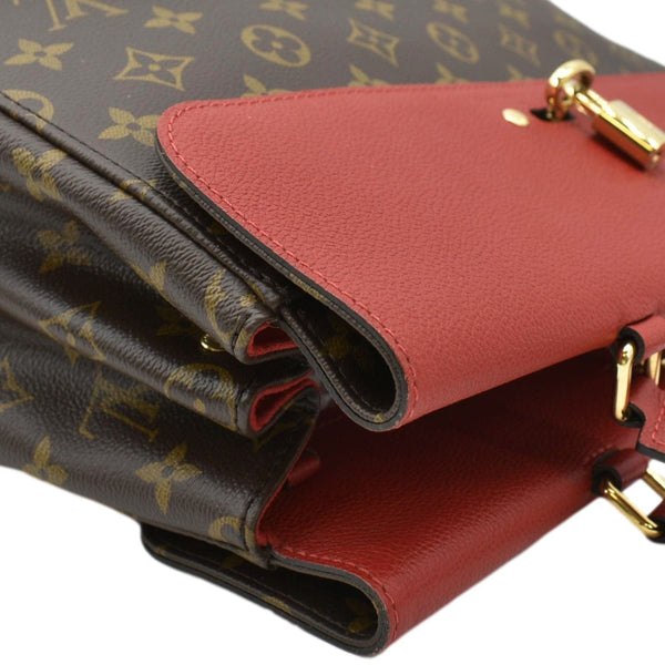LOUIS VUITTON Venus Monogram Canvas 2way Shoulder Bag Cherry