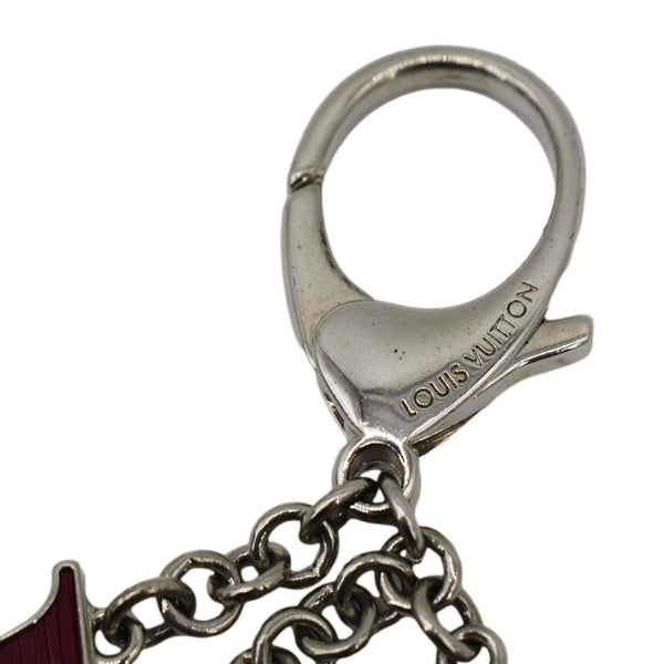 LOUIS VUITTON Fleur d’Epi Bag Charm Fuchsia