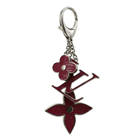 LOUIS VUITTON Fleur d’Epi Bag Charm Fuchsia