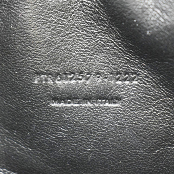 YVES SAINT LAURENT Lou Chevron Leather Camera Crossbody Bag Off White