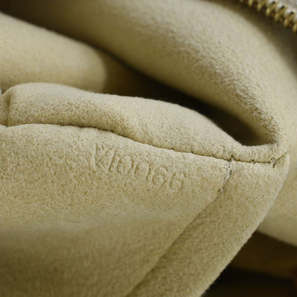 LOUIS VUITTON Saleya PM Damier Azur Tote Shoulder Bag Brown