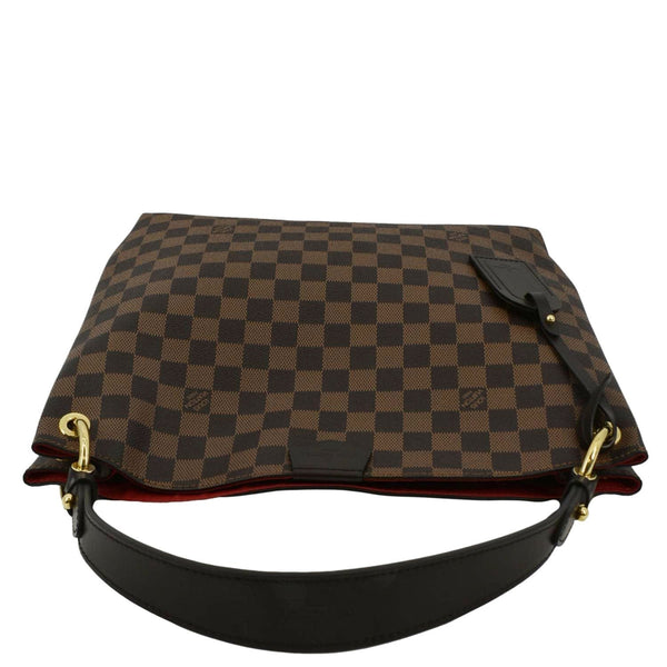 LOUIS VUITTON Graceful PM Damier Ebene Shoulder Bag Brown