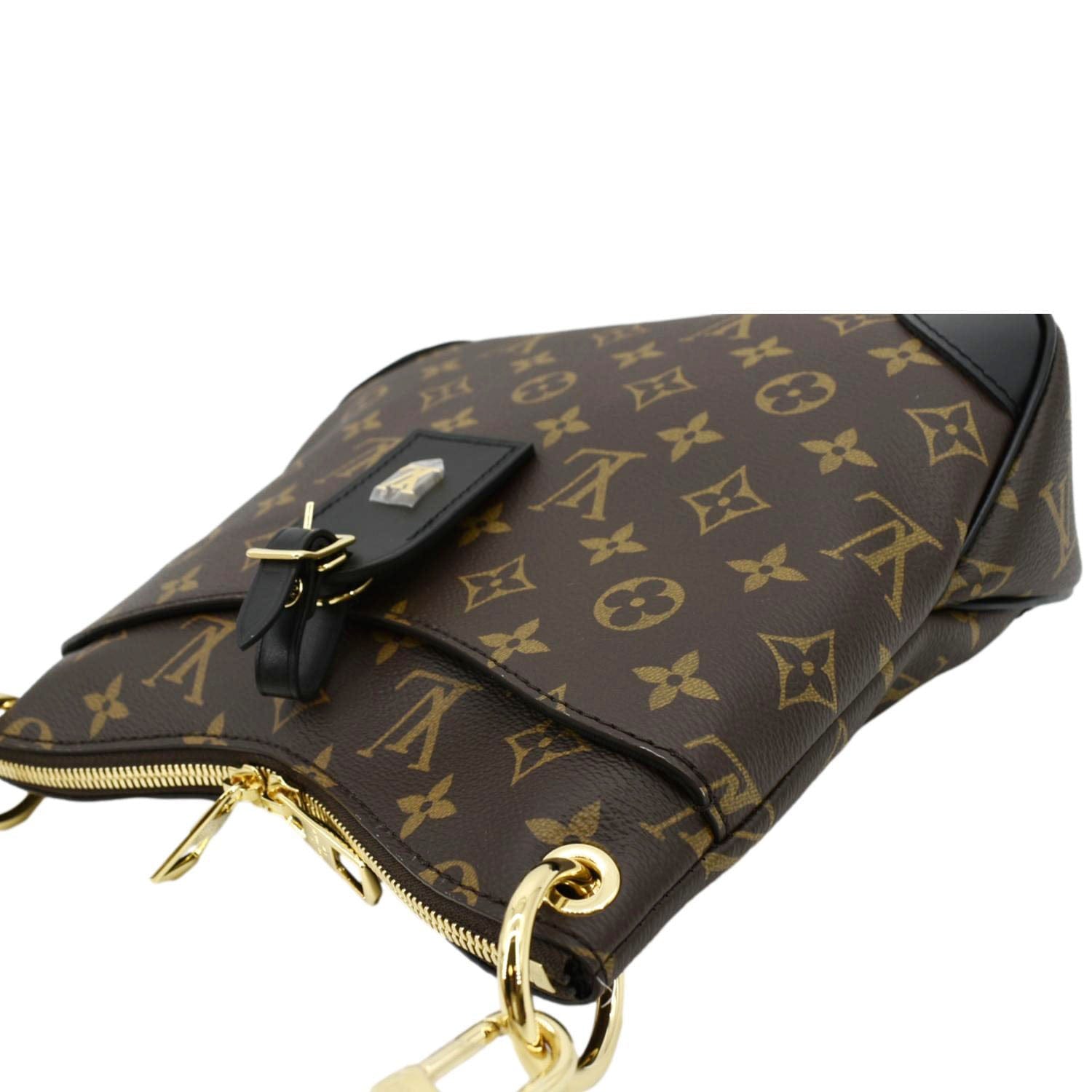 Louis Vuitton オデオン NM LOUIS VUITTON Odeon NM MM Monogram Canvas Shoulder Bag Brown