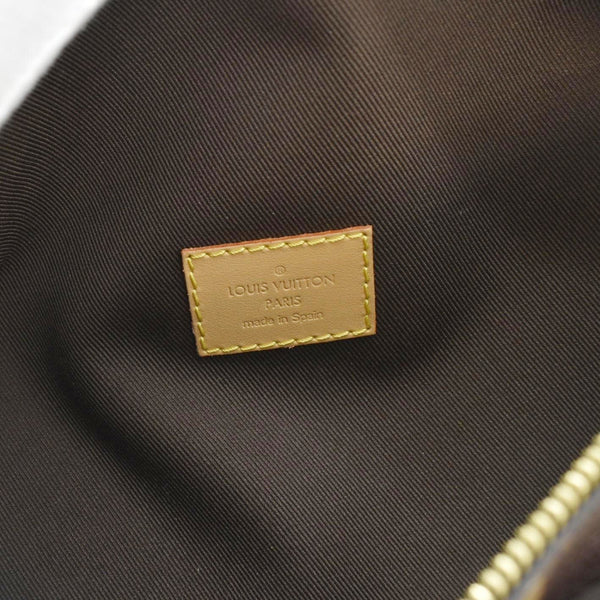 LOUIS VUITTON Rush Monogram Craggy Canvas Bumbag Chocolate