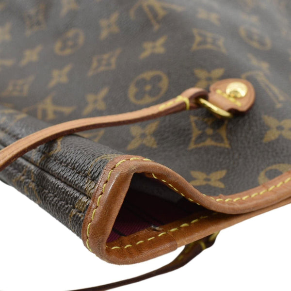 LOUIS VUITTON Neverfull GM Monogram Canvas Tote Bag Brown