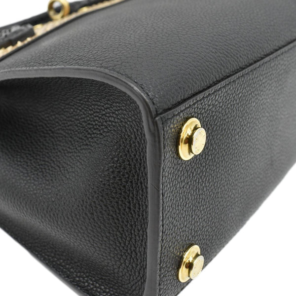 LOUIS VUITTON City Steamer Python Leather Tote Bag Gold